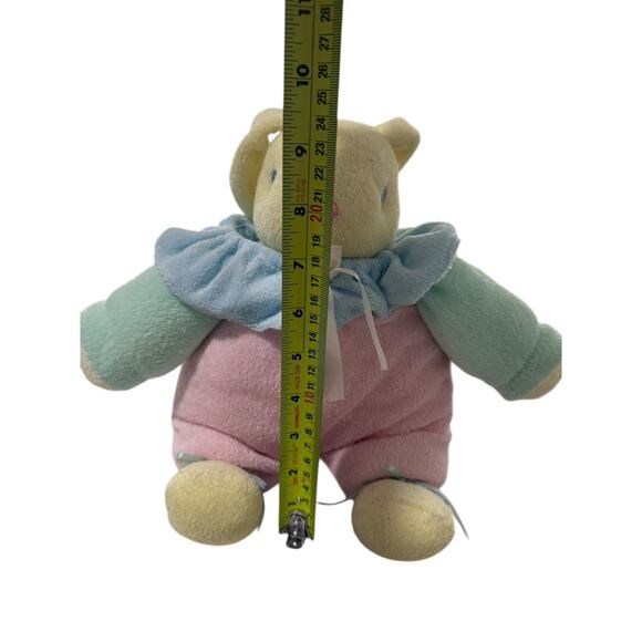 Vtg Tb Trading Terry Cloth Bunny Rabbit Rattle Plush Pastel Dan Dee Pink RARE - Picture 8 of 9